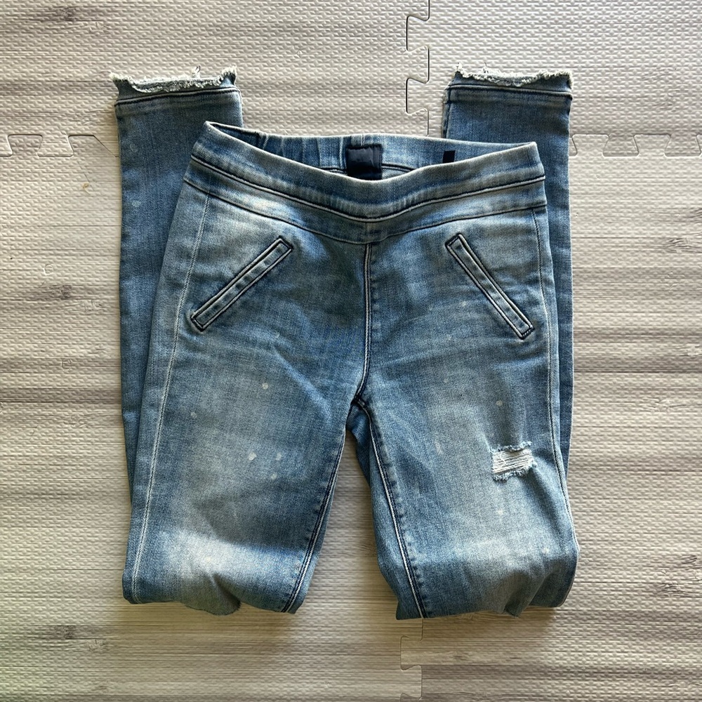 Road to Awe Distressed Blue Women's Jeans XS